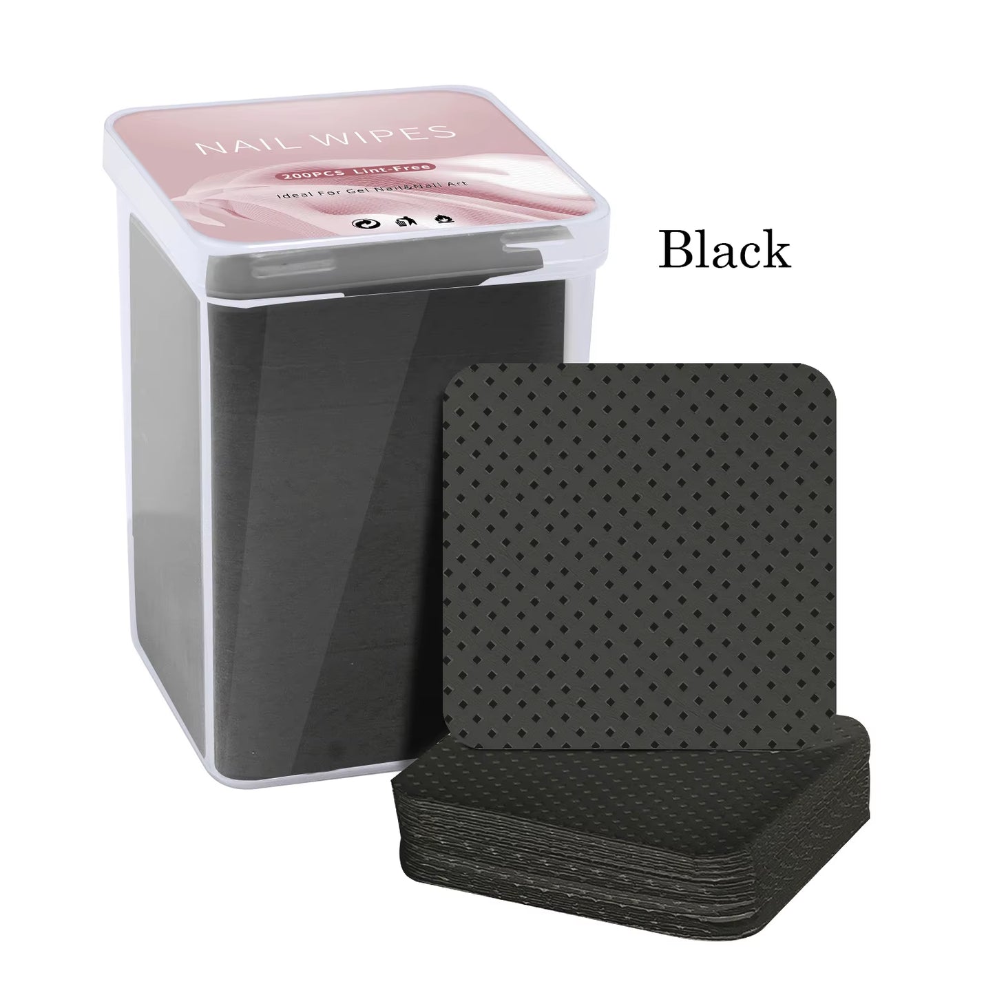 Lint-Free Nail Polish Remover Cotton Wipes UV Gel Tips Remover Cleaner Paper Pad Nails Polish Art Cleaning Manicure Tools