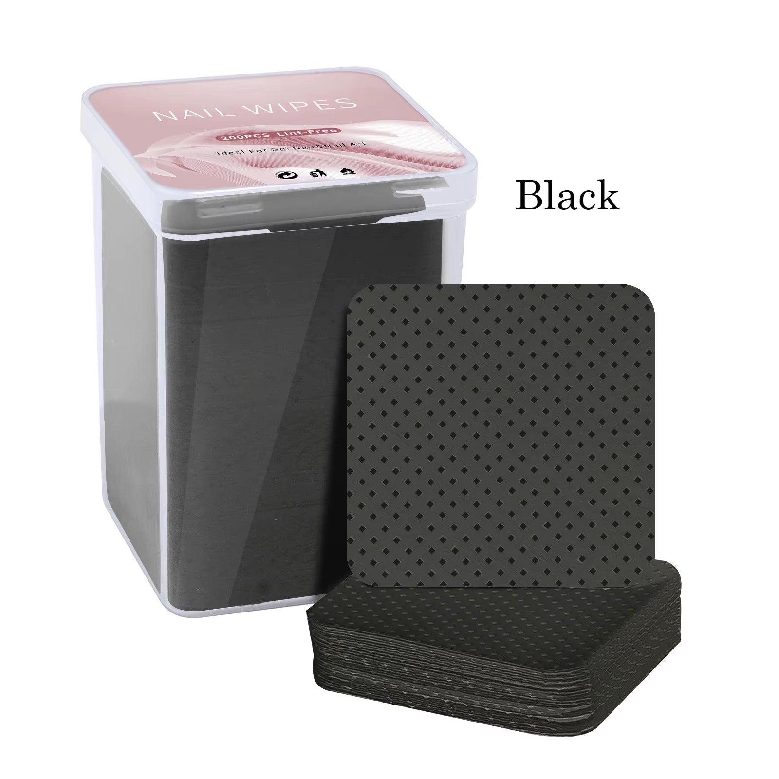 Lint-Free Nail Polish Remover Cotton Wipes UV Gel Tips Remover Cleaner Paper Pad Nails Polish Art Cleaning Manicure Tools