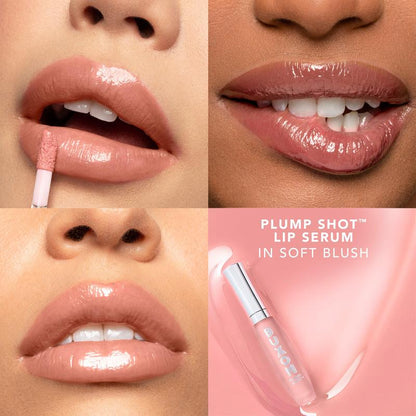 BUXOM Sweet as Suga Mini Lip Plumping Trio - Limited Edition Gloss Set - Hydrate & Smooth with Hyaluronic Acid & Jojoba Oil - Lipgloss, Lip Polish, Lip Cream Bundle