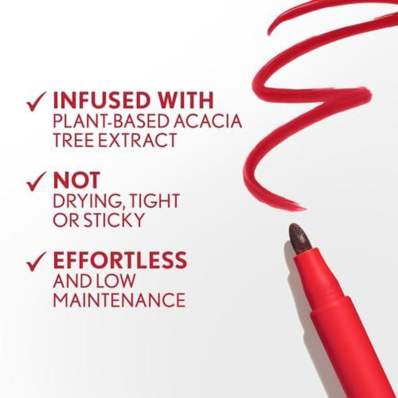 COVERGIRL Outlast, 10 Sugey Girl, Lipstain, Smooth Application, Precise Pen-Like Tip, Transfer-Proof, Satin Stained Finish, Vegan Formula, 0.06Oz Lipstick Makeup Cosmetic