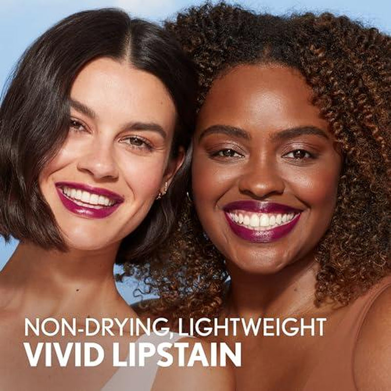 COVERGIRL Outlast, 10 Sugey Girl, Lipstain, Smooth Application, Precise Pen-Like Tip, Transfer-Proof, Satin Stained Finish, Vegan Formula, 0.06Oz Lipstick Makeup Cosmetic