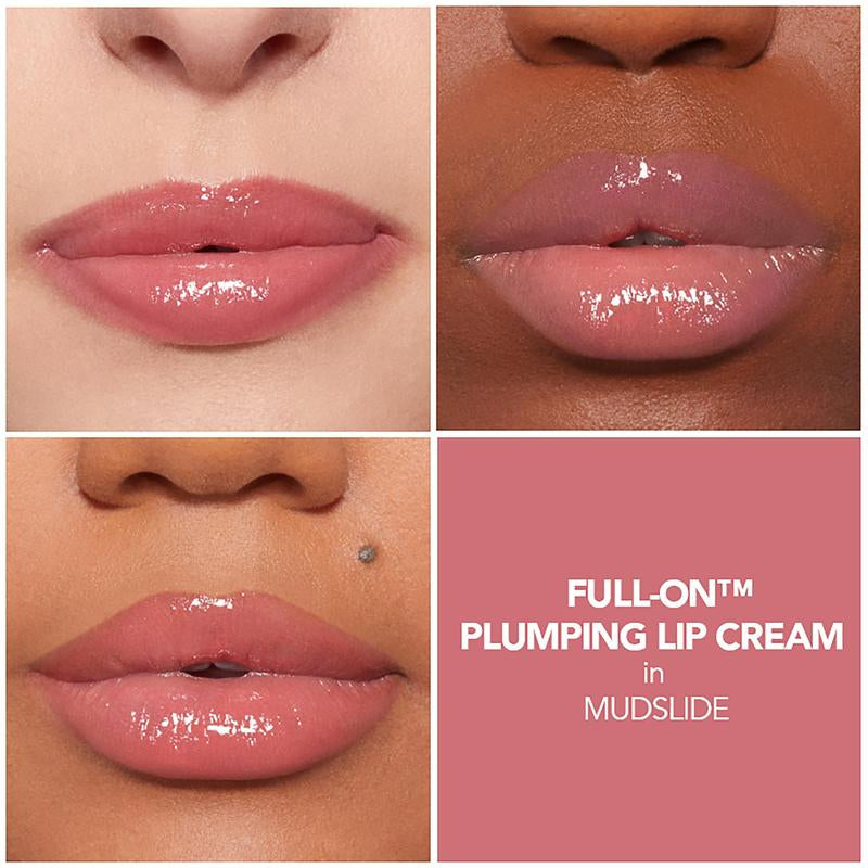 BUXOM Sweet as Suga Mini Lip Plumping Trio - Limited Edition Gloss Set - Hydrate & Smooth with Hyaluronic Acid & Jojoba Oil - Lipgloss, Lip Polish, Lip Cream Bundle