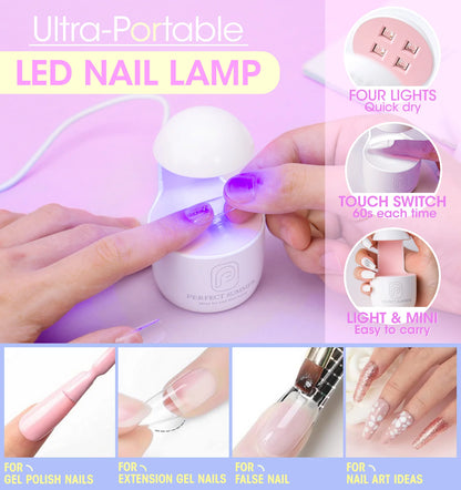 Almond Fake Nail Tips for Press on Nails, 504Pcs Soft Gel Tips for Nail Extensions Full Cover Pre-Shaped 12 Sizes Clear False Nails for Nail Art
