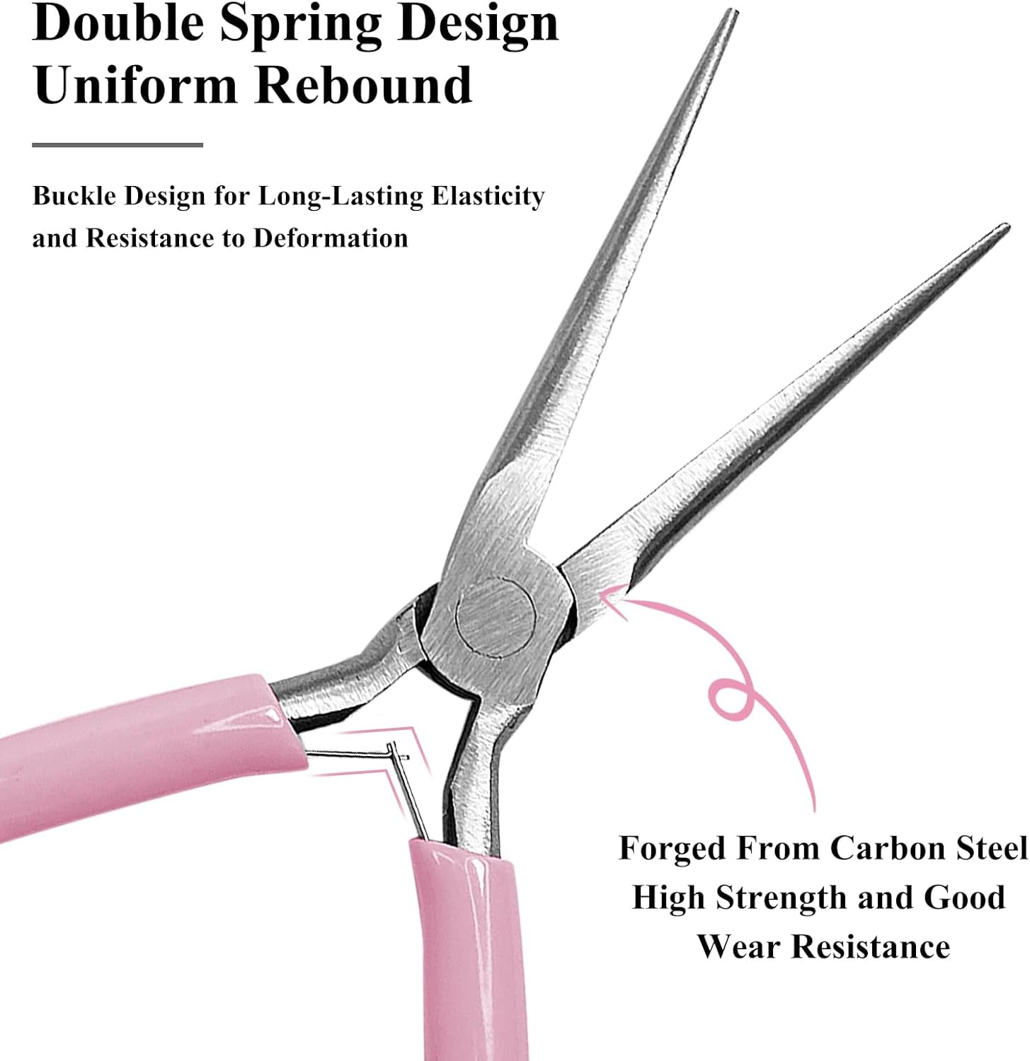 Acrylic UV Gel Tips Sculpture Tweezers Clip Nail Pincher Nipper Nail Form Kit Set, Stainless Steel Nail Shaping Tweezers C Curve Nail Art Tools for Manicure, Pedicure(Hj-Nat246)