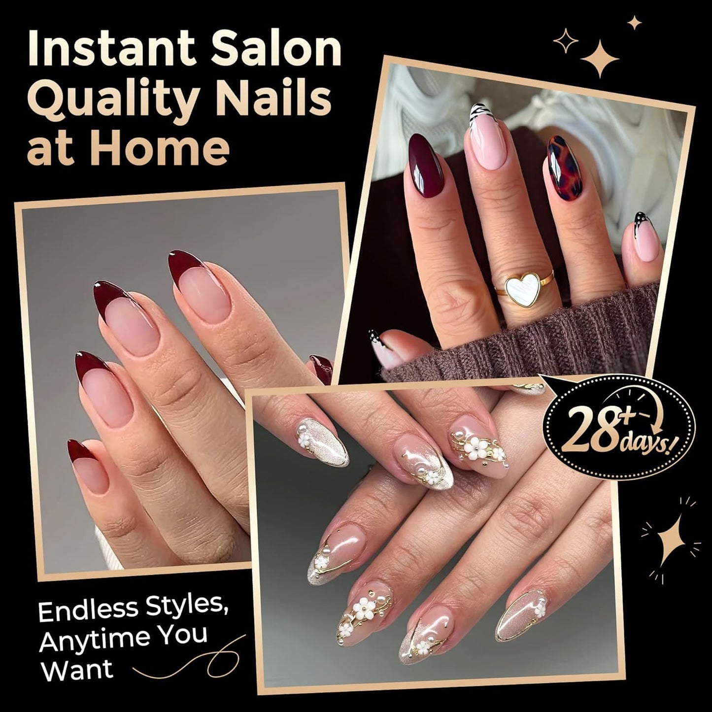 Short Almond Nail Tips: 504Pcs Soft Gel Nail Tips Pre Etched Short Fake Nails, Half Matte Full Cover Clear Press on Nails for Nail Extension DIY Home, 12 Sizes Acrylic Gelly Tips